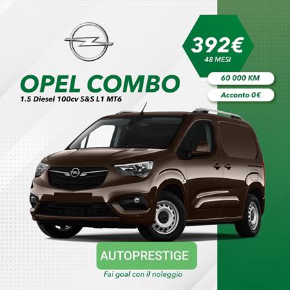 OPEL COMBO 1.5 Diesel 100 CV S&S L1 MT6 Noleggio L.T. - belangrijkste plaatje